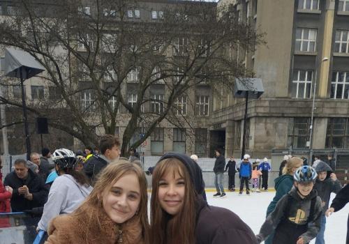 Vánoční bruslení 8.a 9. třída