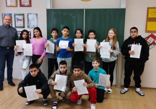 Vysvědčení 1. pololetí