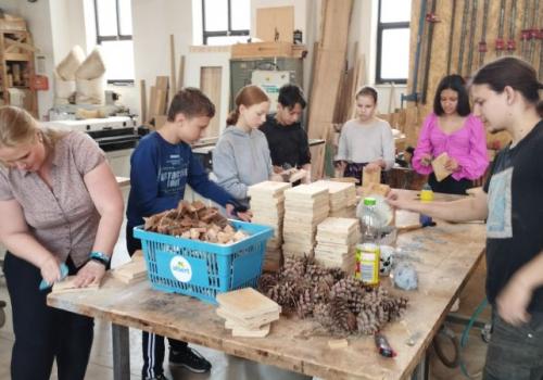 Výuka ve Fajne dilně